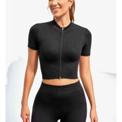 Women's two-piece short sleeve tracksuit in multiple colors