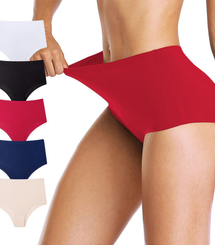 Women's Multi-Color 'Panty' 5-Piece Underwear Set