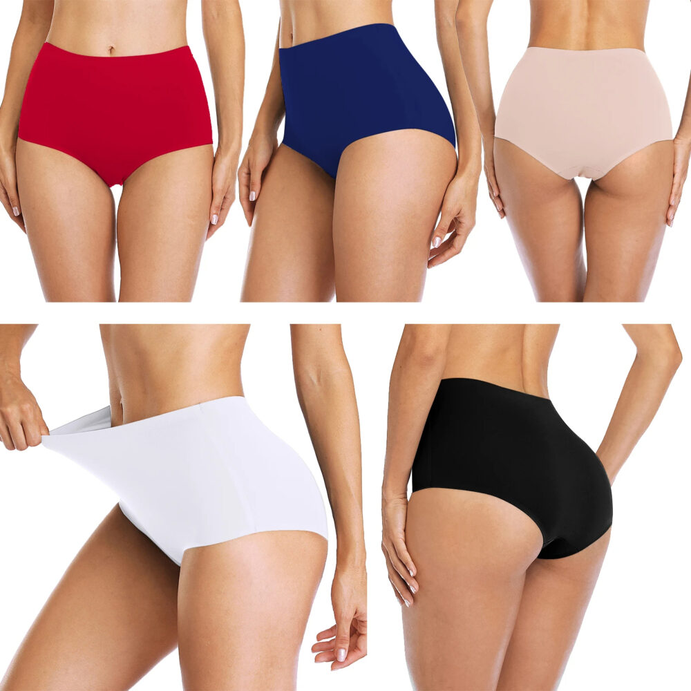 Women's Multi-Color 'Panty' 5-Piece Underwear Set